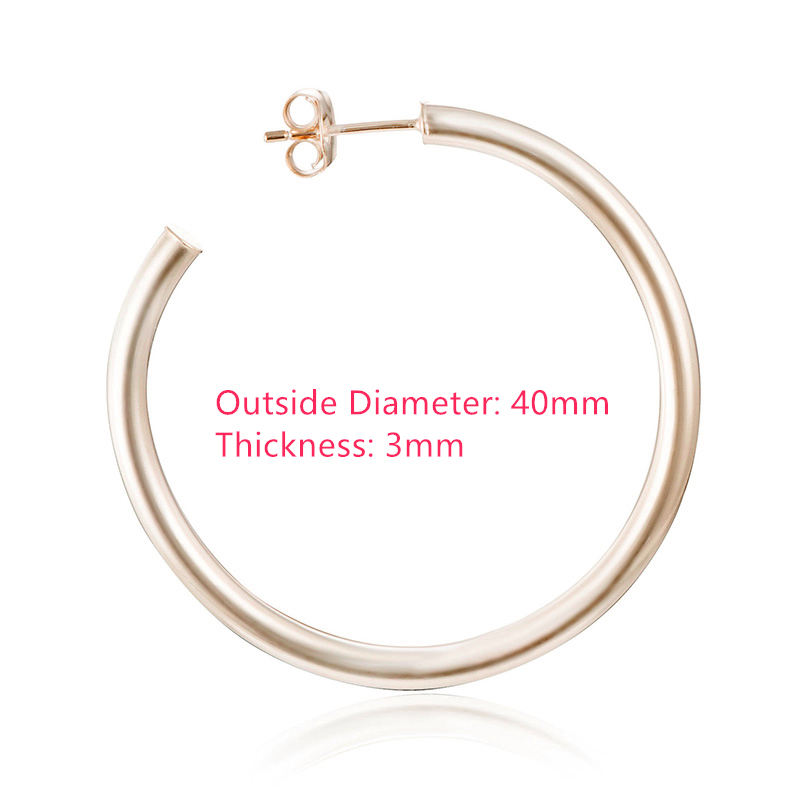 ขนาดเส้นผ่าศูนย์กลาง40มม. สีโรสโกลด์