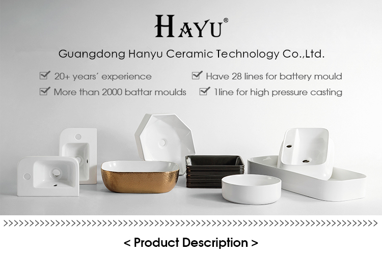 Europe Wall Hung Basin Handbasin Small Size Vessel Luxury Style Sink Ceramic Material Square Shape Wall-hung White Basin