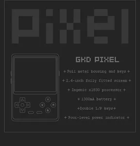 GKD piksel gamekiddy minik retro el oyun oyuncu mini emülatörler video oyunu konsolu - Product Image 5