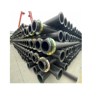 HDPE PE100 polietileno de alta densidad, agua flotante, lodo, arena, Gas, aceite, dragado, dragado, suministro de minería, tubería de plástico - Product Image 4