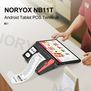 NORYOX NB11T Google GMS Сертифицированный Android 14 двойной экран 4 + 64 ГБ 11 дюймов сенсорный экран NFC планшет Pos терминал портативный Pos - Product Image 1