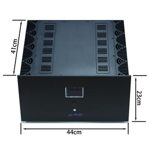 AVplay A-75 ไฮไฟ Class A 80 ~ 300W * 2 เพาเวอร์แอมป์เครื่องขยายเสียงแรงดันไฟฟ้าดิจิตอลอุณหภูมิจอแสดงผล LCD สะพาน 800W * 1 เอาต์พุต A + B - Product Image 6
