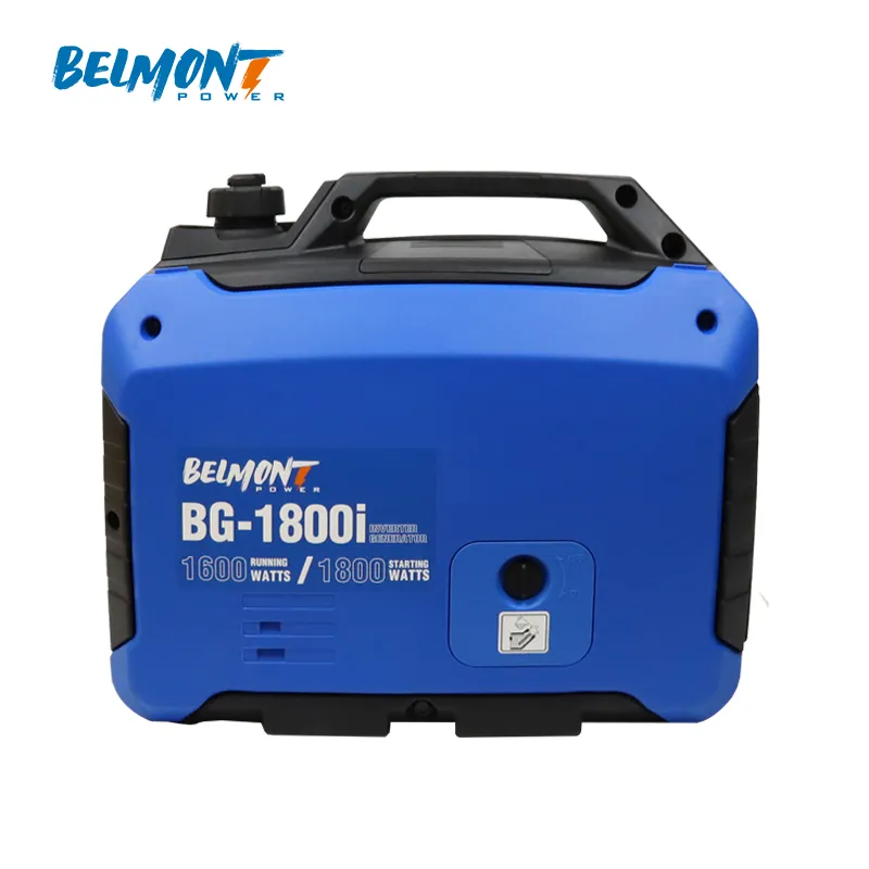 BG1800 50Hz luftgekühlter 1,8 kW leiser tragbarer Wechselrichter-Benzin generator für zu Hause
