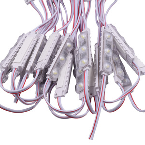 โมดูลสัญญาณไฟ LED สำหรับโฆษณาแผงไฟ LED โมดูล4413ฉีดไฟ AC 110V 220V 175องศา1W 3 LED