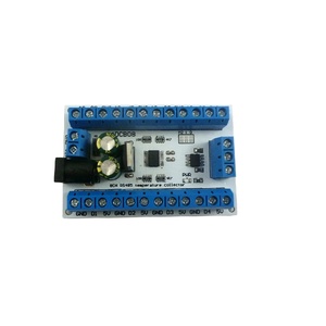 R4DCB08 ELETECHSUP 8Channels Ds18b20 Rs485 Modbus Rtu <strong>Temperature</strong> <strong>Control</strong> <strong>Sensor</strong> Remote Digital Module PLC R4DCB08 R4DCB08+TB436 - Product Image 1