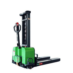 Stacker elettrico autocaricante con 1000kgs capacità di carico nucleo componente del motore per lo scarico efficiente del carico - Product Image 1