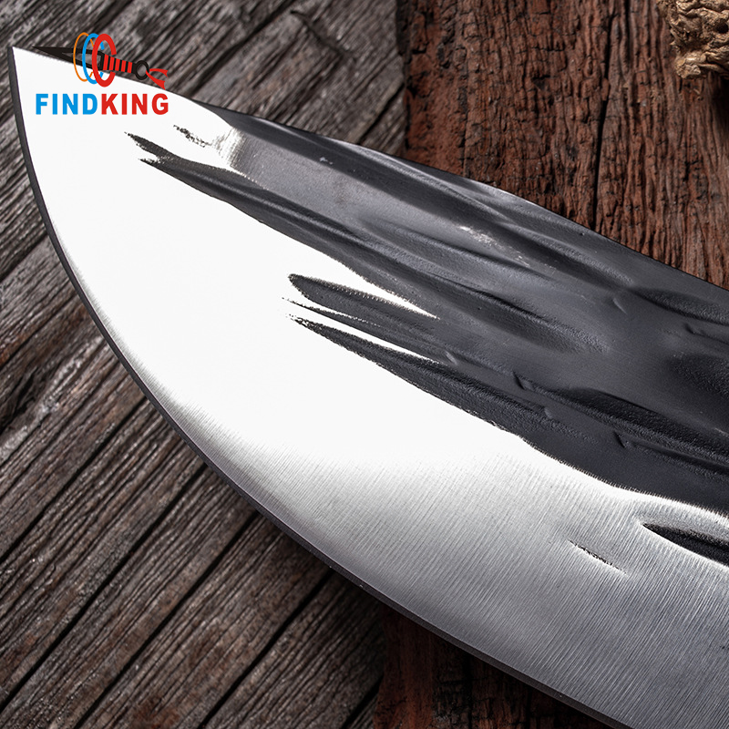 Ultra Sharp 3mm Blade Full Tang Forged High-carbon Steel Wenge Wood Handle Kitchen Knives Chinese Chef Cleaver Butcher Knife