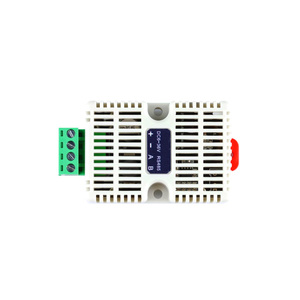 Módulo de adquisición de temperatura de humedad de riel DIN35mm Sensor inteligente RS485 Modbus RTU para control de clima en sistemas industriales - Product Image 4