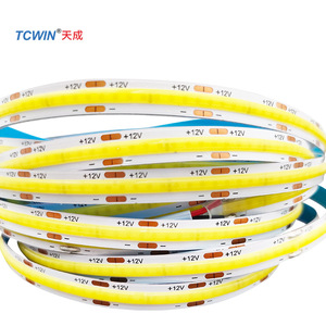 TcwinフレキシブルCOB LEDライトストリップDC12V 24Vスポットなし目のダメージなしサナンLEDソース防水IP68 led pro maxアプリコントロール - Product Image 1