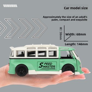 รถโมเดลโลหะหล่อจากอัลลอยมีไฟและฟังก์ชันดึงและถอยหลัง1/32ขนาด - Product Image 4
