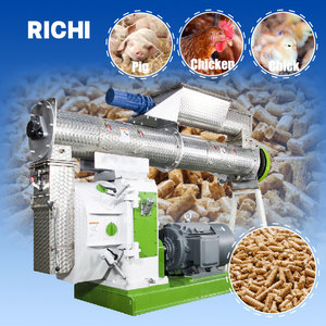 Richi-5ton tiên tiến nhỏ gia cầm Thức Ăn Nhà Máy thức ăn chăn nuôi nhà máy Máy hạt Mill máy - Product Image 1