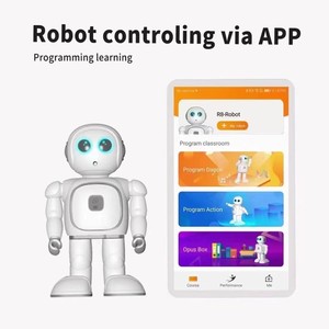 Giocattoli intelligenti interattivi intelligenti per bambini APP Wifi Robot umanoide dance talk talk con controllo vocale robot di programmazione educativo - Product Image 3