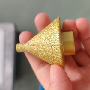 カウンターシンクドリルビットダイヤモンドコーンタイルビットビットベリングチャムファービット穴掘削用タイルのトリミングを拡大する