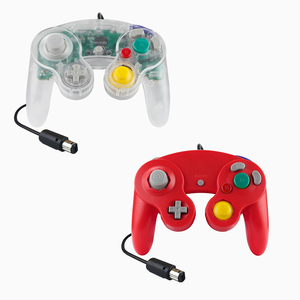 有線コントローラー工場卸売新しいゲームキューブゲームコントローラーNGC用Wiiゲームパッド - Product Image 1