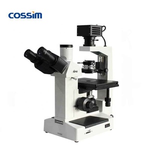 Barato invertida Trinocular microscopio biológico con microscopio Digital cámara para vivir de cultivo celular - Product Image 3