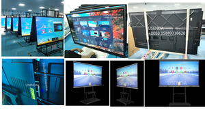 Android Win10 Dual System 75 86 Inch Multi Touch Screen Smart LCD Display Electronic Digital Interactive Smart Whiteboard - Product Image 4