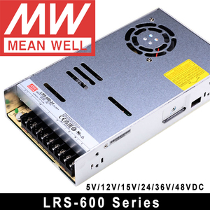 Mean Well LRS-350系列单输出12V 24V 36V 48v封闭式电机控制器开关电源 - Product Image 4
