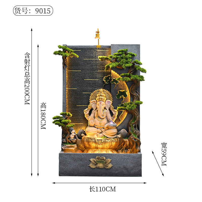 9015 Ganesha: 110*59*200CM