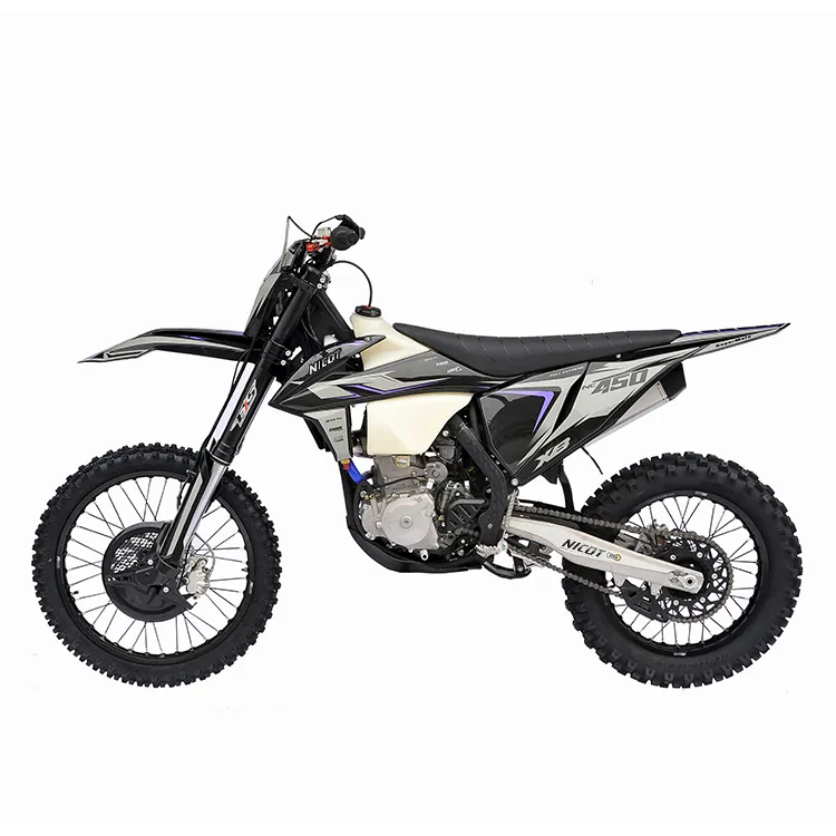 Nicot KR8 Moto fuoristrada ad alta velocità Dirt Bike benzina Moto Cross Moto ampiamente usato