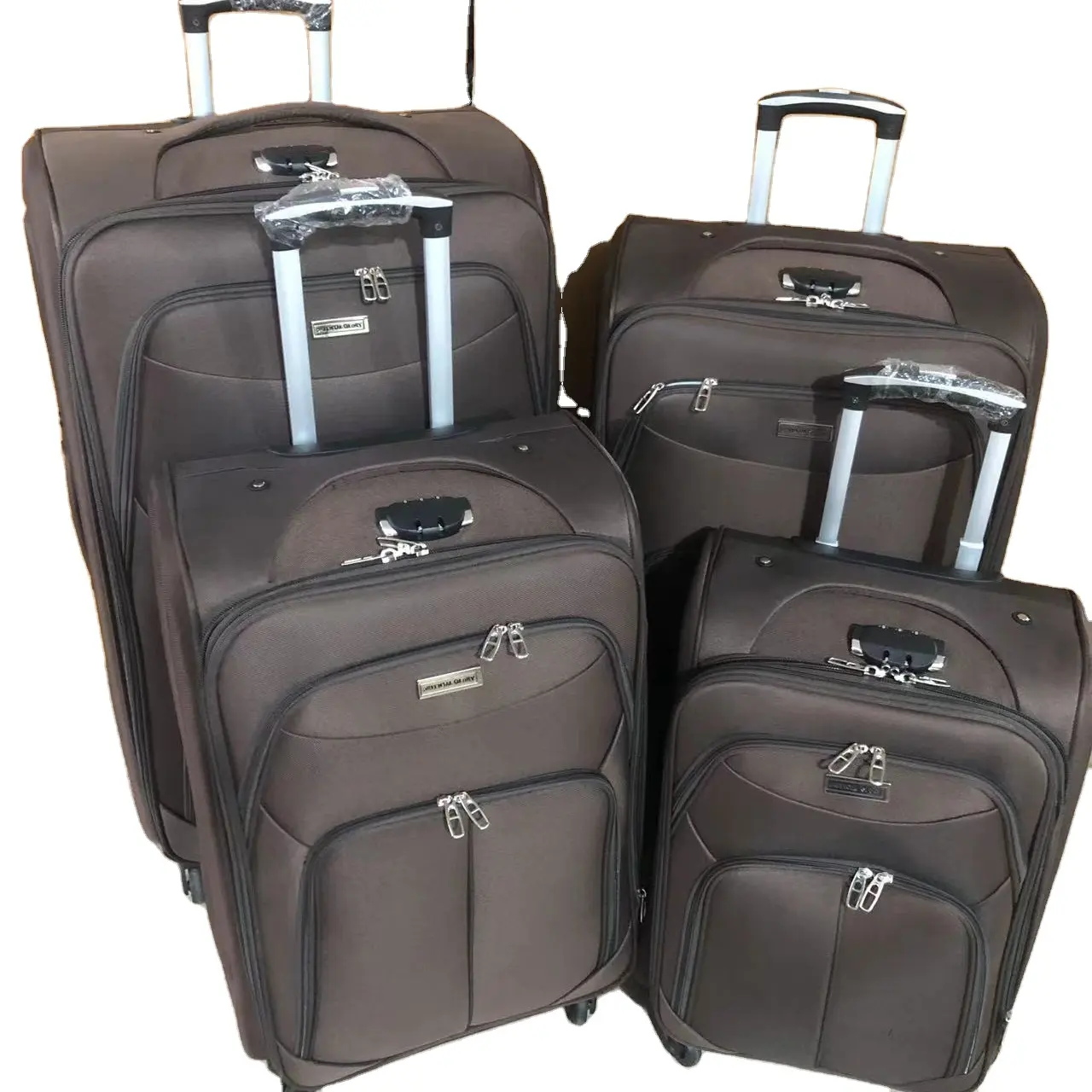 قدرة كبيرة 20 24 28 32 4 قطعة مجموعة الأمتعة كبيرة الفاخرة حقيبة سفر حقائب السفر تعزيز هدية حقيبة العربة