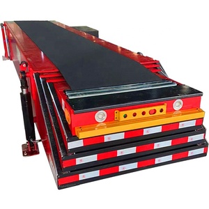 <strong>Loading</strong> <strong>and</strong> <strong>Unloading</strong> Conveyor Telescopic Conveyor Belt Moving <strong>Lifting</strong> Belt Double-wing Ramp - Product Image 1