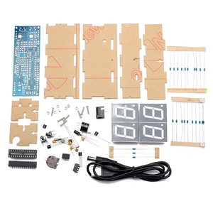 KIT FAI DA TE Orologio Elettronico HA PORTATO Kit Microcontrollore Orologio Digitale Tempo di Luce di Controllo di Temperatura del Termometro - Product Image 2