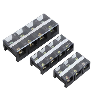 ターミナルブロック二列ターミナルブロック障壁TC-604 4P 60A 600Vターミナルブロックコネクター - Product Image 3