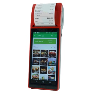 GOODCOM Android 7.1 POSターミナルレシートプリンターとハンドヘルドワイヤレスシステムLoyverse for Sales Software - Product Image 1