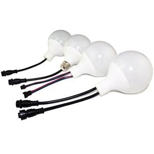 80mm Pixel Led cadena luz DMX bombilla RGB - Product Image 1