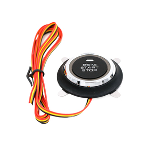 Kit de seguridad para coche, sistema de control remoto de arranque con una tecla, botón de control remoto automático para alarma de coche unidireccional - Product Image 5