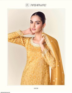 Royal Export Designer Crush Dupatta Salwar Suit Pure Slub with Embroidery Diamond Work Weddings <strong>Pakistani</strong> Style - Product Image 4