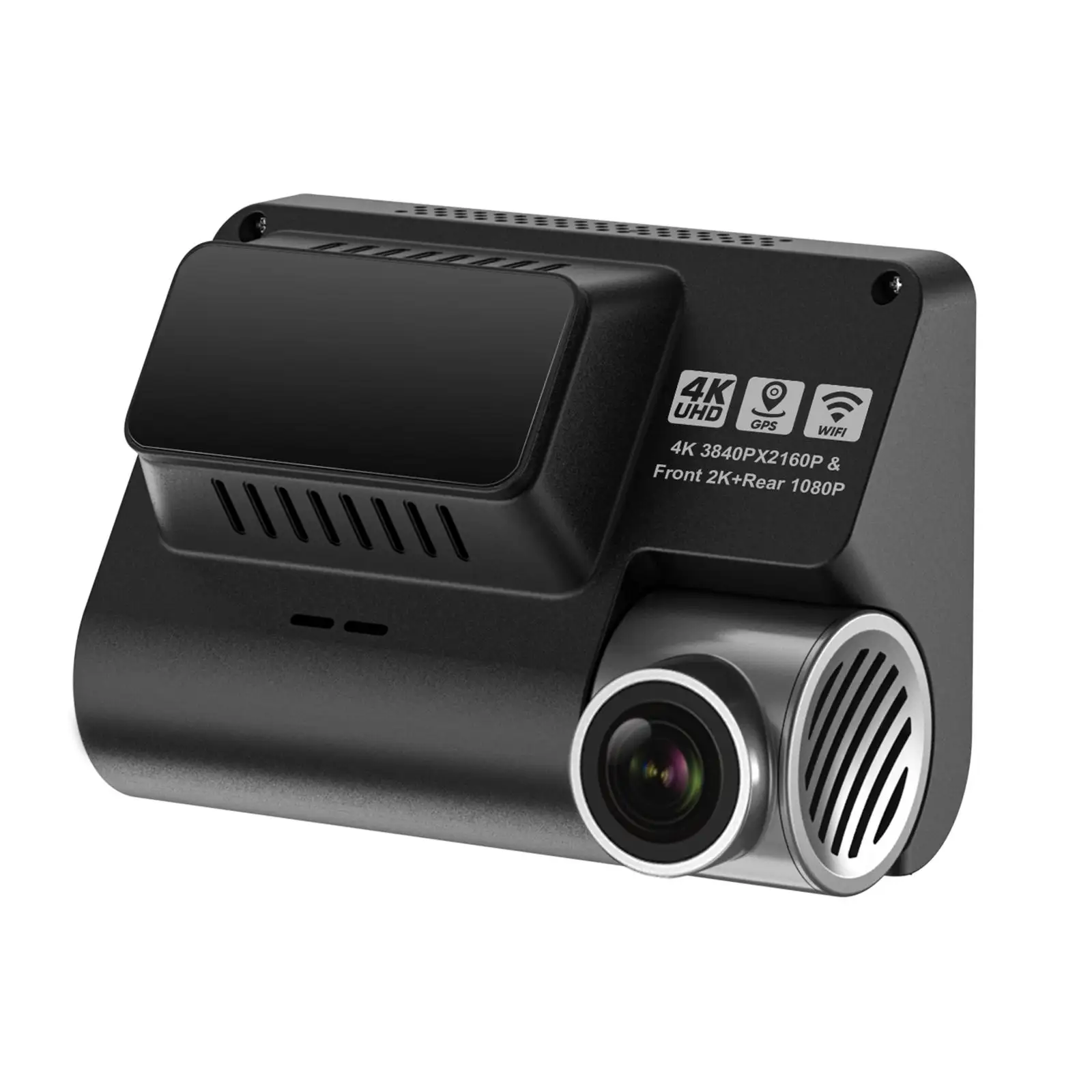 Venta al por mayor cámara de salpicadero incorporada WiFi GPS 2K visión nocturna coche salpicadero cámara grabadora delantera y trasera 2K