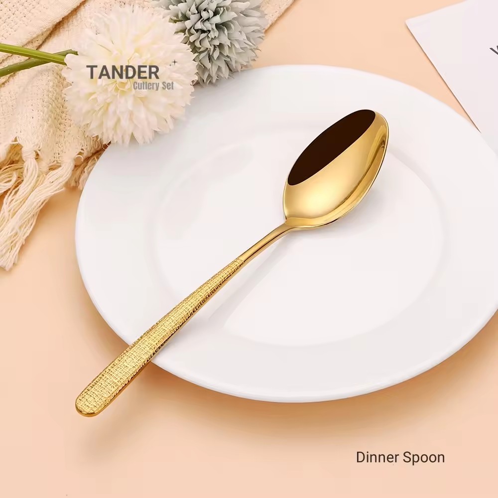 Dinner Spoon - Gold