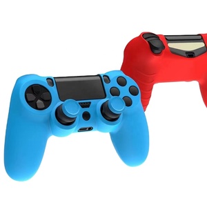 3 IN 1 di alta qualità controller grip custodia IN silicone skin per ps4 console controller di gioco - Product Image 1