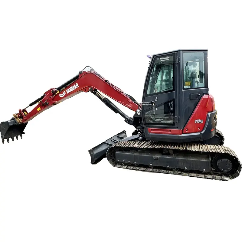 Yanmar 80 inşaat makineleri ekskavatör sağlanan orijinal kullanılan mühendislik inşaat makineleri Mini