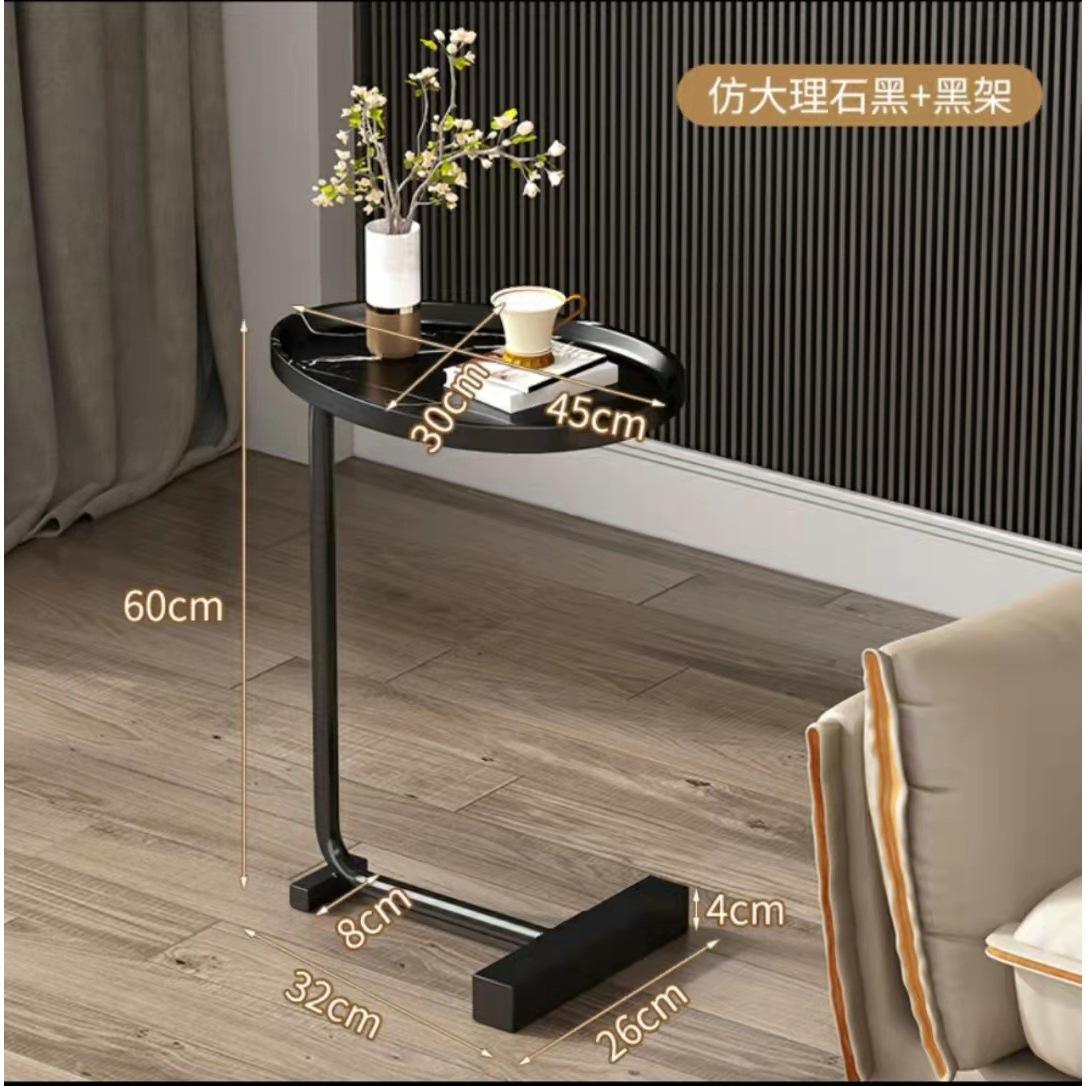 Imitation marbre, cadre noir