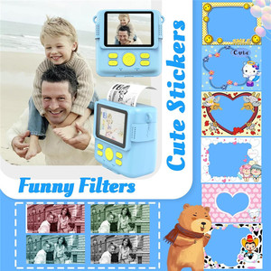 2,4-Zoll-ABS-681 Video-Fotokamera Spielzeug für Kinder 1080P HD Sofort druck DIY 32G Speicher CMOS Imaging Sensor MicroSD Media - Product Image 4