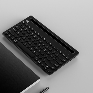 FD IK3381 <strong>Wireless</strong> <strong>Keyboard</strong> Dual Channel Multi Device Universal Cute <strong>Wireless</strong> BT3.0 <strong>Keyboard</strong> Slim With 20m Connection 15 Pro - Product Image 5