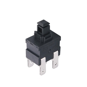 Blocco interruttore a pulsante a 4 pin a doppio polo per elettrodomestici e controllo motore - Product Image 1