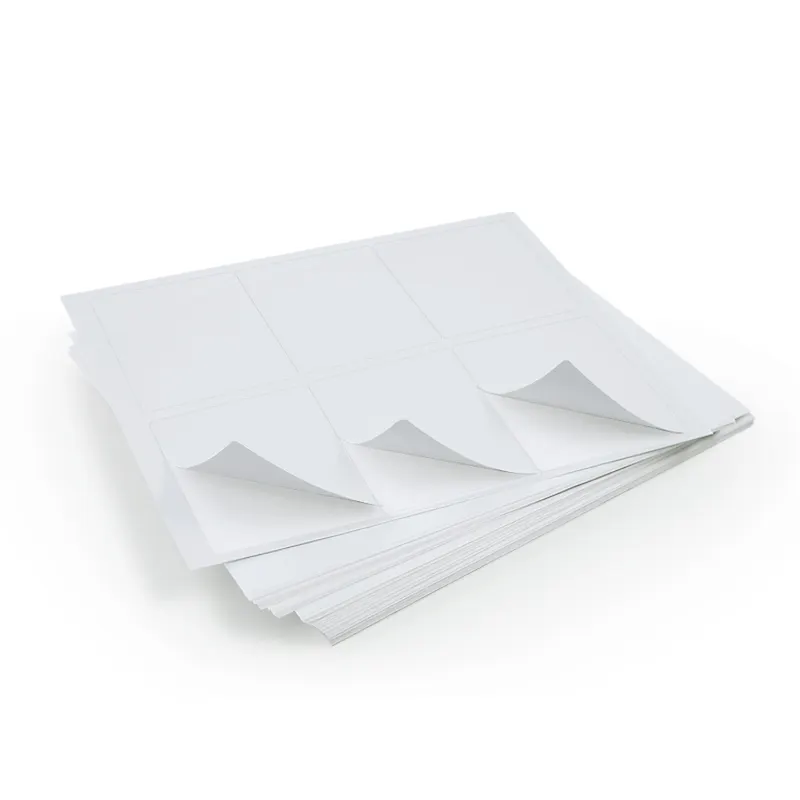 A4 लेबल चादरें थोक स्वयं चिपकने वाला लेबल स्टीकर a4 लेबल स्टीकर कागज के लिए पता प्रिंटर 100 चादरें कार्टून