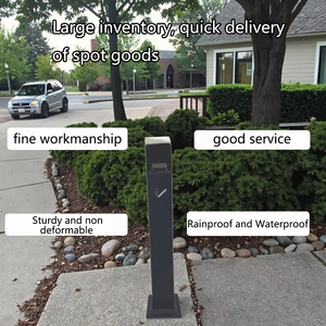 Chất lượng cao kim loại khách sạn khói dập tắt chất thải bin với thường vụ thiết kế trong nhà/ngoài trời sử dụng di động - Product Image 3