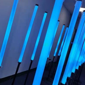 Đèn <span class=keywords><strong>LED</strong></span> RGB <span class=keywords><strong>DMX</strong></span> Ống pixel 360 ánh sáng <span class=keywords><strong>DMX</strong></span> dẫn đèn sân khấu - Product Image 4