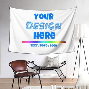 Tùy chỉnh tường tấm thảm vải cá nhân logo hình ảnh hình ảnh văn bản tùy chỉnh tấm thảm chăn đám cưới hài hước Backdrop ký túc xá nhà - Product Image 1