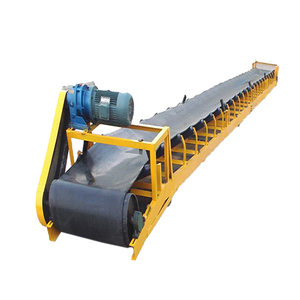 Transportadores de cinta modulares para carga de camiones Sistema telescópico de descarga Caucho resistente al calor Plantas de fabricación de condiciones usadas