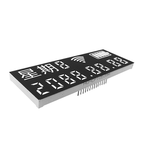 OEM Custom Led Große digitale Wanduhr Zeitanzeige Hohe Helligkeit Gemeinsame Kathoden anode Sieben-Segment-Anzeige - Product Image 1