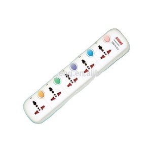 Customized Plug Universal Multi <strong>Extension</strong> <strong>Socket</strong> with Individual Switch <strong>Socket</strong> - Product Image 1