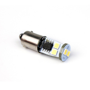 หลอดไฟ LED ขนาดเล็ก12V สำหรับ BA9S หลอดไฟ LED CANbus W5W T10ไฟภายในรถยนต์ขนาดเล็ก