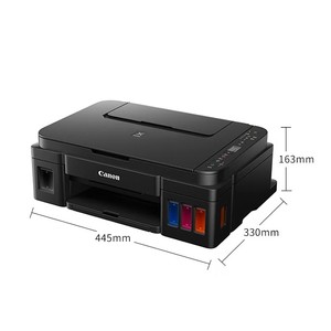 Tengcai PIXMA เครื่องพิมพ์อิงค์เจ็ท, หมึกความจุสูงแบบ all-in-one ไร้สายสำหรับกระป๋องบน G3830 A4/4สี/พิมพ์/คัดลอก/สแกน