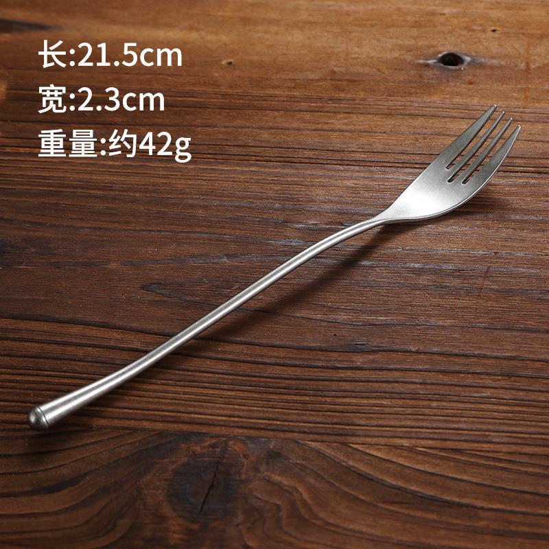 Dinner fork (vintage snowflake sand finish)