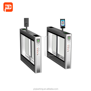 YIYI Access Control Electronic Swing Barrier Speed Gate Security System Face Fingerprint Recognition Traffic Barrier YT204JD - Product Image 1